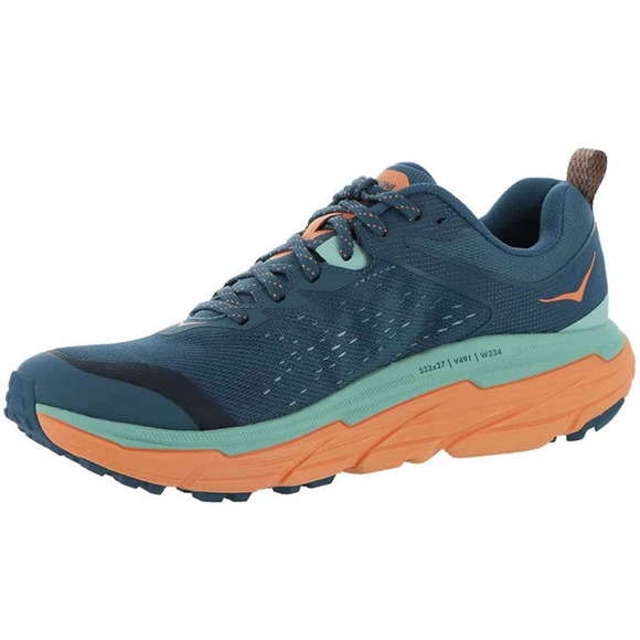 Hoka Shoes - Hoka Womens Size 5.5B Challenger ATR 6 Running Shoes, Teal / Cantaloupe